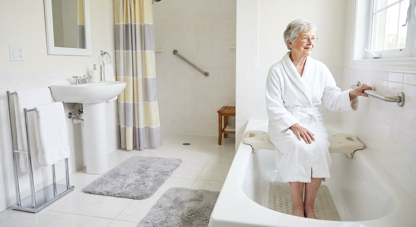 Поручни для ванны для пожилых людей