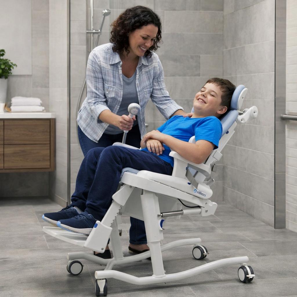 Жесткие сиденья в ванну для купания детей с ДЦП