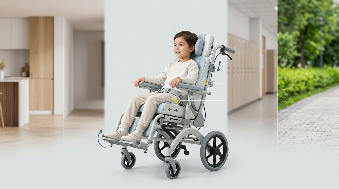 Коляска для ребенка с ДЦП