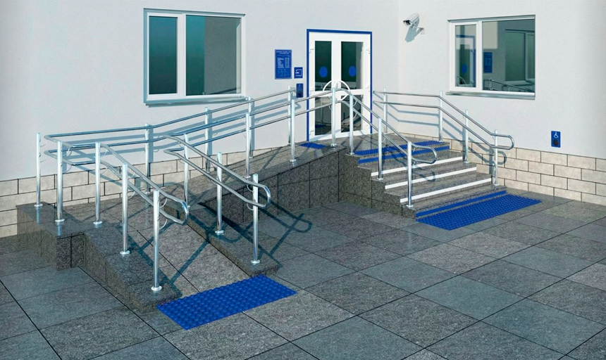 Входные группы для инвалидов для зданий и сооружений