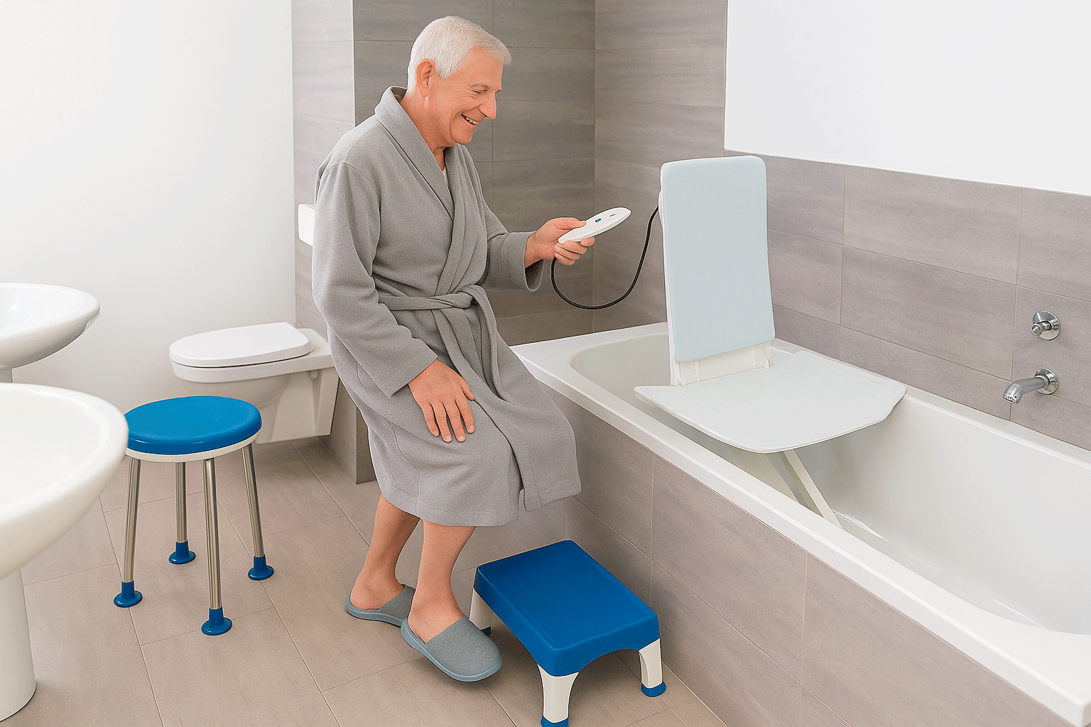 Подъемные устройства для ванны для пожилых люде