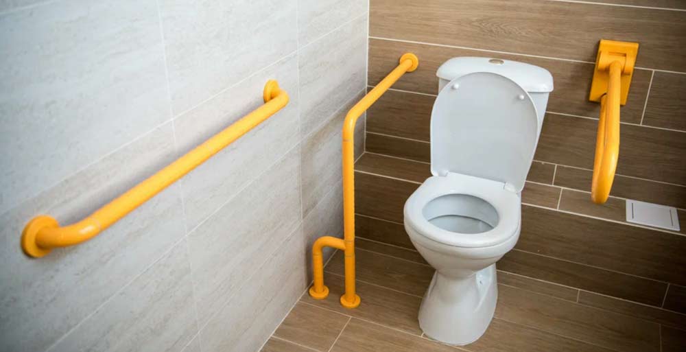 Поручни для инвалидов из нержавеющей стали