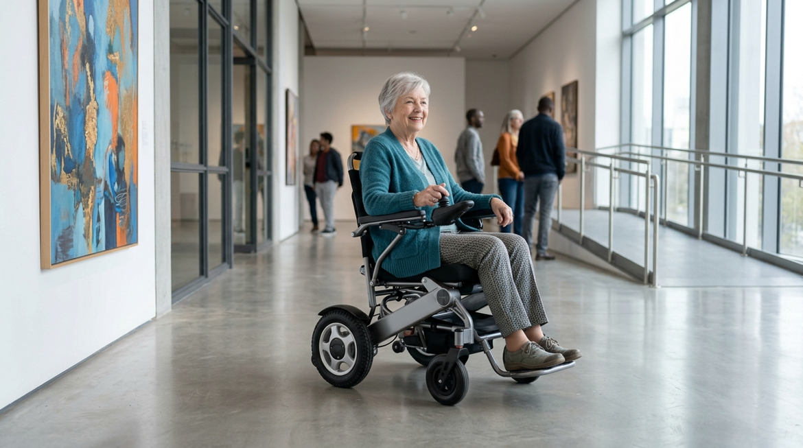 Инвалидные коляски с электроприводом Ortonica