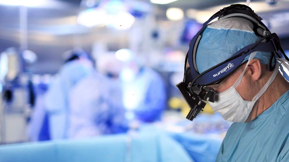 Медицинские налобные осветители